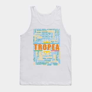 Wordart: Tropea Tank Top